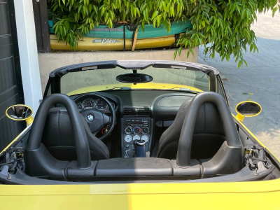 1999 BMW M Roadster in Dakar Yellow 2 over Black Nappa