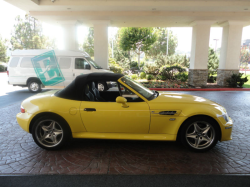 1999 BMW M Roadster in Dakar Yellow 2 over Dark Gray & Black Nappa