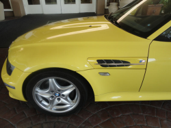 1999 BMW M Roadster in Dakar Yellow 2 over Dark Gray & Black Nappa