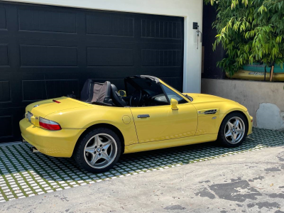 1999 BMW M Roadster in Dakar Yellow 2 over Black Nappa