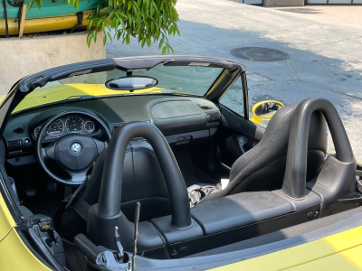 1999 BMW M Roadster in Dakar Yellow 2 over Black Nappa