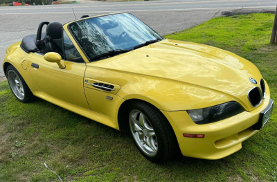 1999 BMW M Roadster in Dakar Yellow 2 over Black Nappa