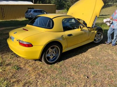 1999 BMW M Roadster in Dakar Yellow 2 over Black Nappa