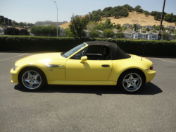 1999 BMW M Roadster in Dakar Yellow 2 over Dark Gray & Black Nappa