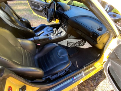1999 BMW M Roadster in Dakar Yellow 2 over Black Nappa