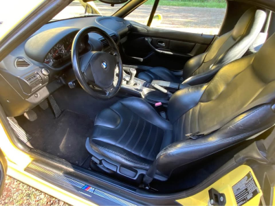 1999 BMW M Roadster in Dakar Yellow 2 over Black Nappa