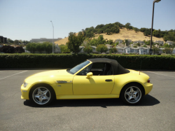 1999 BMW M Roadster in Dakar Yellow 2 over Dark Gray & Black Nappa