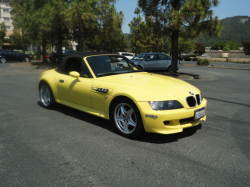 1999 BMW M Roadster in Dakar Yellow 2 over Dark Gray & Black Nappa