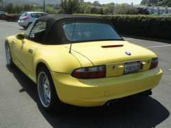 1999 BMW M Roadster in Dakar Yellow 2 over Dark Gray & Black Nappa