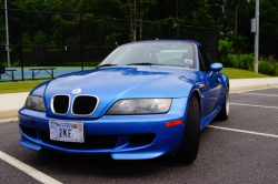 1999 BMW M Roadster in Estoril Blue Metallic over Estoril Blue & Black Nappa
