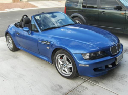 1999 BMW M Roadster in Estoril Blue Metallic over Black Nappa