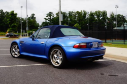 1999 BMW M Roadster in Estoril Blue Metallic over Estoril Blue & Black Nappa