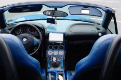 1999 BMW M Roadster in Estoril Blue Metallic over Estoril Blue & Black Nappa