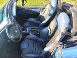 1999 BMW M Roadster in Estoril Blue Metallic over Estoril Blue & Black Nappa