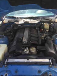 1999 BMW M Roadster in Estoril Blue Metallic over Estoril Blue & Black Nappa