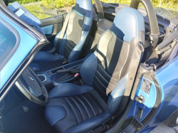 1999 BMW M Roadster in Estoril Blue Metallic over Estoril Blue & Black Nappa