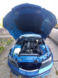 1999 BMW M Roadster in Estoril Blue Metallic over Estoril Blue & Black Nappa