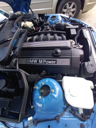 1999 BMW M Roadster in Estoril Blue Metallic over Estoril Blue & Black Nappa