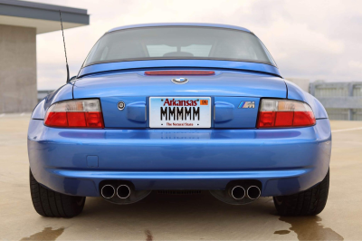 1999 BMW M Roadster in Estoril Blue Metallic over Estoril Blue & Black Nappa