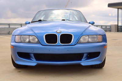 1999 BMW M Roadster in Estoril Blue Metallic over Estoril Blue & Black Nappa