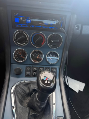 1999 BMW M Roadster in Estoril Blue Metallic over Estoril Blue & Black Nappa