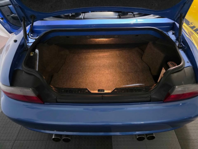1999 BMW M Roadster in Estoril Blue Metallic over Estoril Blue & Black Nappa