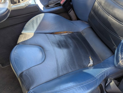 1999 BMW M Roadster in Estoril Blue Metallic over Estoril Blue & Black Nappa