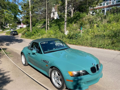 1999 BMW M Roadster in Evergreen over Evergreen & Black Nappa