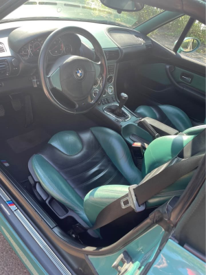 1999 BMW M Roadster in Evergreen over Evergreen & Black Nappa