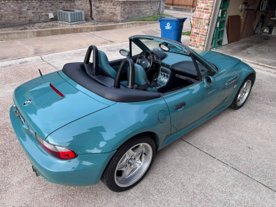 1999 BMW M Roadster in Evergreen over Evergreen & Black Nappa