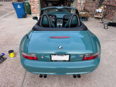 1999 BMW M Roadster in Evergreen over Evergreen & Black Nappa