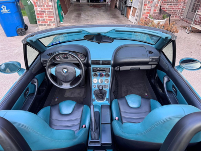 1999 BMW M Roadster in Evergreen over Evergreen & Black Nappa
