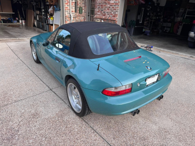1999 BMW M Roadster in Evergreen over Evergreen & Black Nappa