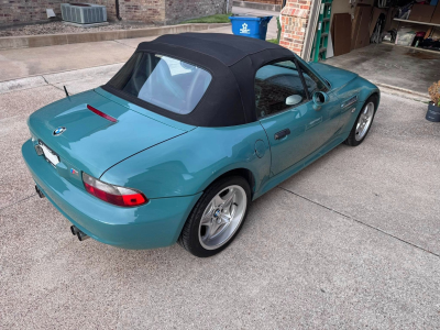 1999 BMW M Roadster in Evergreen over Evergreen & Black Nappa