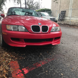 1999 BMW M Roadster in Imola Red 2 over Imola Red & Black Nappa