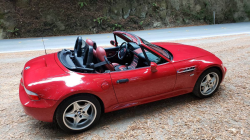 1999 BMW M Roadster in Imola Red 2 over Imola Red & Black Nappa