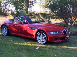 1999 BMW M Roadster in Imola Red 2 over Imola Red & Black Nappa