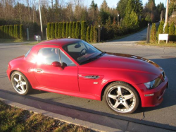 1999 BMW M Roadster in Imola Red 2 over Imola Red & Black Nappa