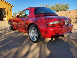 1999 BMW M Roadster in Imola Red 2 over Black Nappa