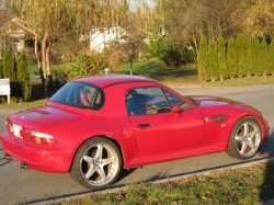 1999 BMW M Roadster in Imola Red 2 over Imola Red & Black Nappa