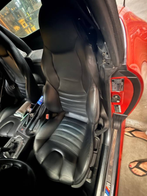 1999 BMW M Roadster in Imola Red 2 over Black Nappa