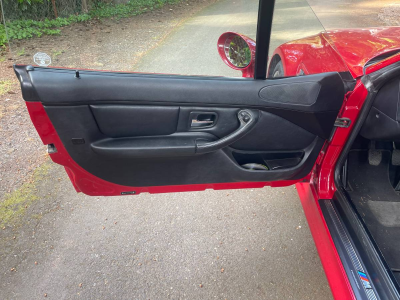 1999 BMW M Roadster in Imola Red 2 over Black Nappa