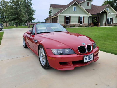 1999 BMW M Roadster in Imola Red 2 over Imola Red & Black Nappa