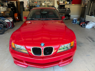 1999 BMW M Roadster in Imola Red 2 over Imola Red & Black Nappa