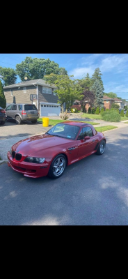 1999 BMW M Roadster in Imola Red 2 over Imola Red & Black Nappa