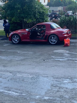 1999 BMW M Roadster in Imola Red 2 over Imola Red & Black Nappa