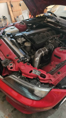 1999 BMW M Roadster in Imola Red 2 over Black Nappa
