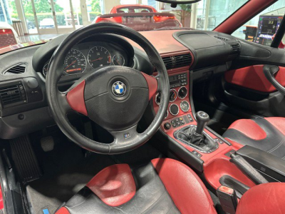 1998 BMW M Roadster in Imola Red 2 over Imola Red & Black Nappa
