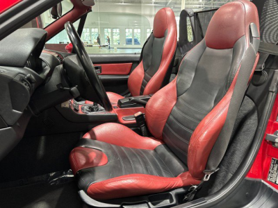 1998 BMW M Roadster in Imola Red 2 over Imola Red & Black Nappa
