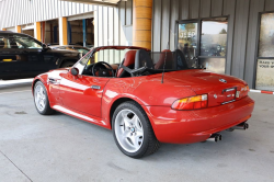 1998 BMW M Roadster in Imola Red 2 over Imola Red & Black Nappa